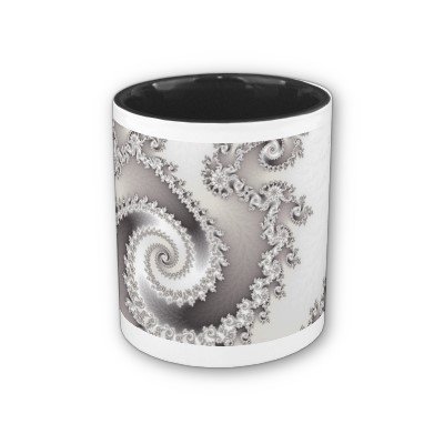 Silver Triple Twirl Mug