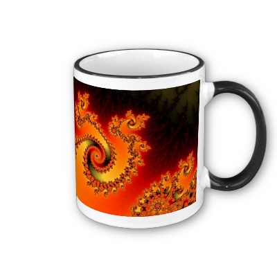 Flame Triple Twirl Mug