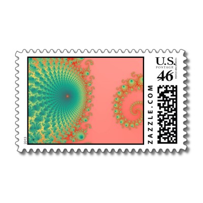 Rainbow Spirole Postage Stamp