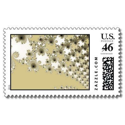 Gold Urchins Postage Stamp