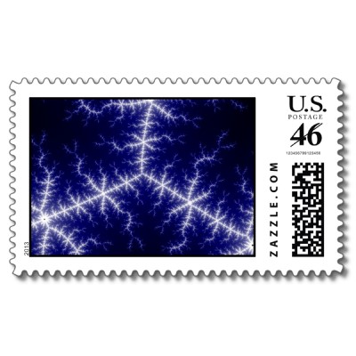 Snowflake Postage Stamp