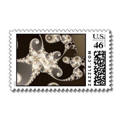 Coffee Tentacles Postage Stamp