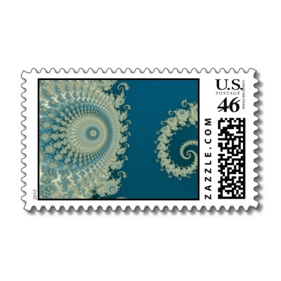 Seaside Spirole Postage Stamp