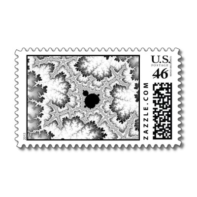 Black Coral Postage Stamp
