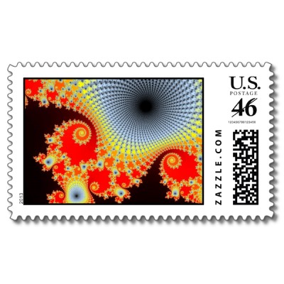 Infinity Postage Stamp