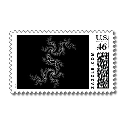 Black White Julia 300488 Postage Stamp