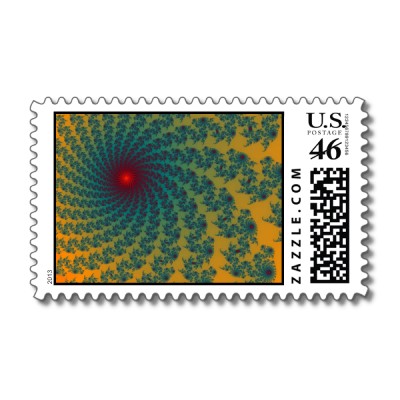 Circus Whirlpool Postage Stamp