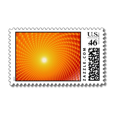 Sunrise Postage Stamp