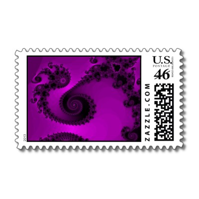 Very Pink Postage Stamp