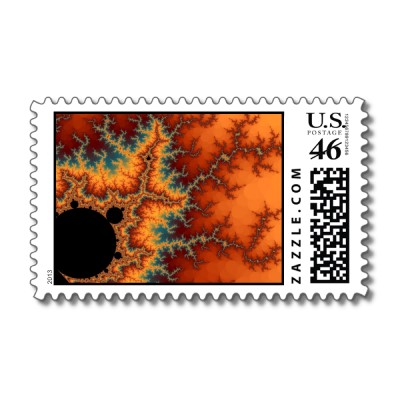 Solar Flare Postage Stamp