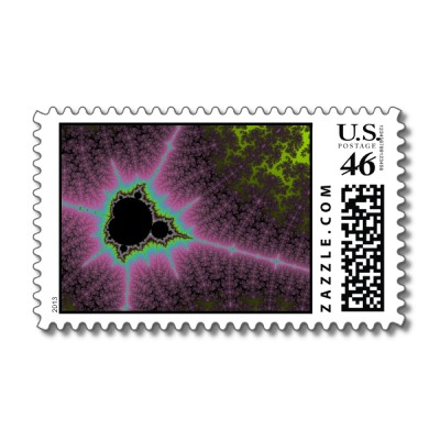 Irridescent Mini Brot Postage Stamp