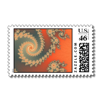 Sunset Tongues Postage Stamp