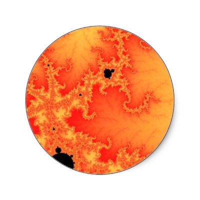 Coal Fire Sticker