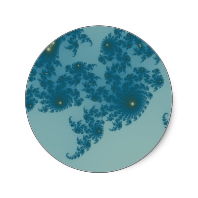 Underwater Ferns Sticker