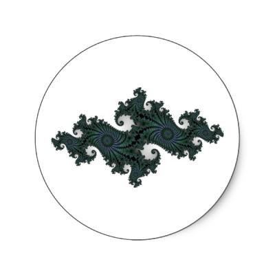 Emerald Seahorse Julia Sticker