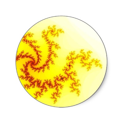 Yellow Dragon Sticker