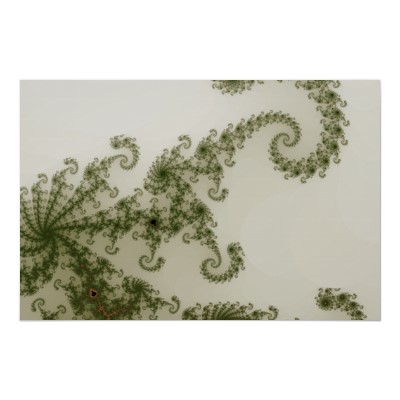 Olive Smoke Poster