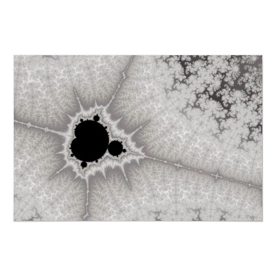 Silver Mini Brot Poster