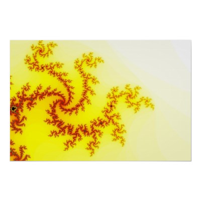 Yellow Dragon Poster
