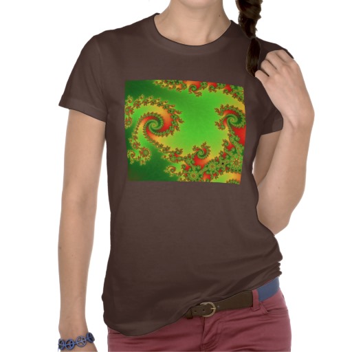 Christmas Double Spiral T-Shirt