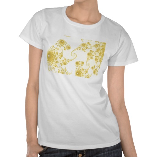 Yellow Gold Seahorse Herd T-Shirt