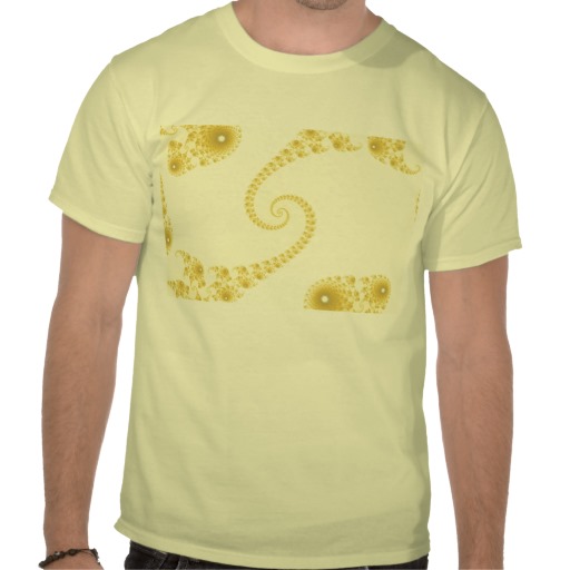 Yellow Gold Double Spiral T-Shirt