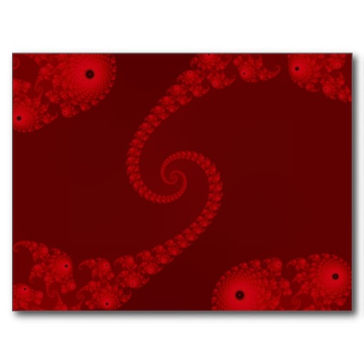 Gallery Image: Deep Red Double Spiral