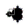 The Mandelbrot Set, unmagnified